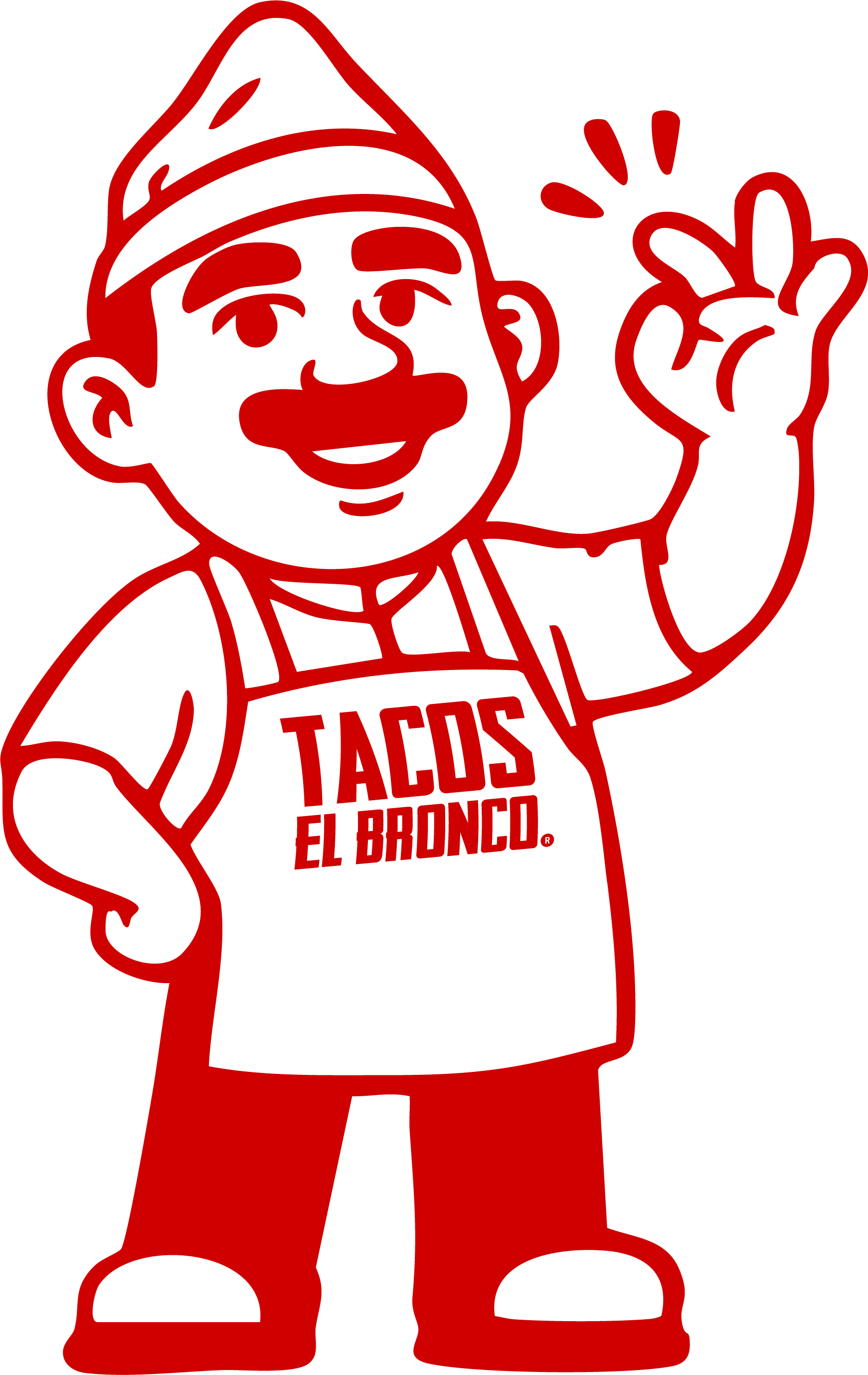 Mascota Tacos El Bronco